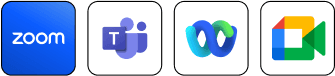 Video call apps: Zoom, Teams, Webex and Meets