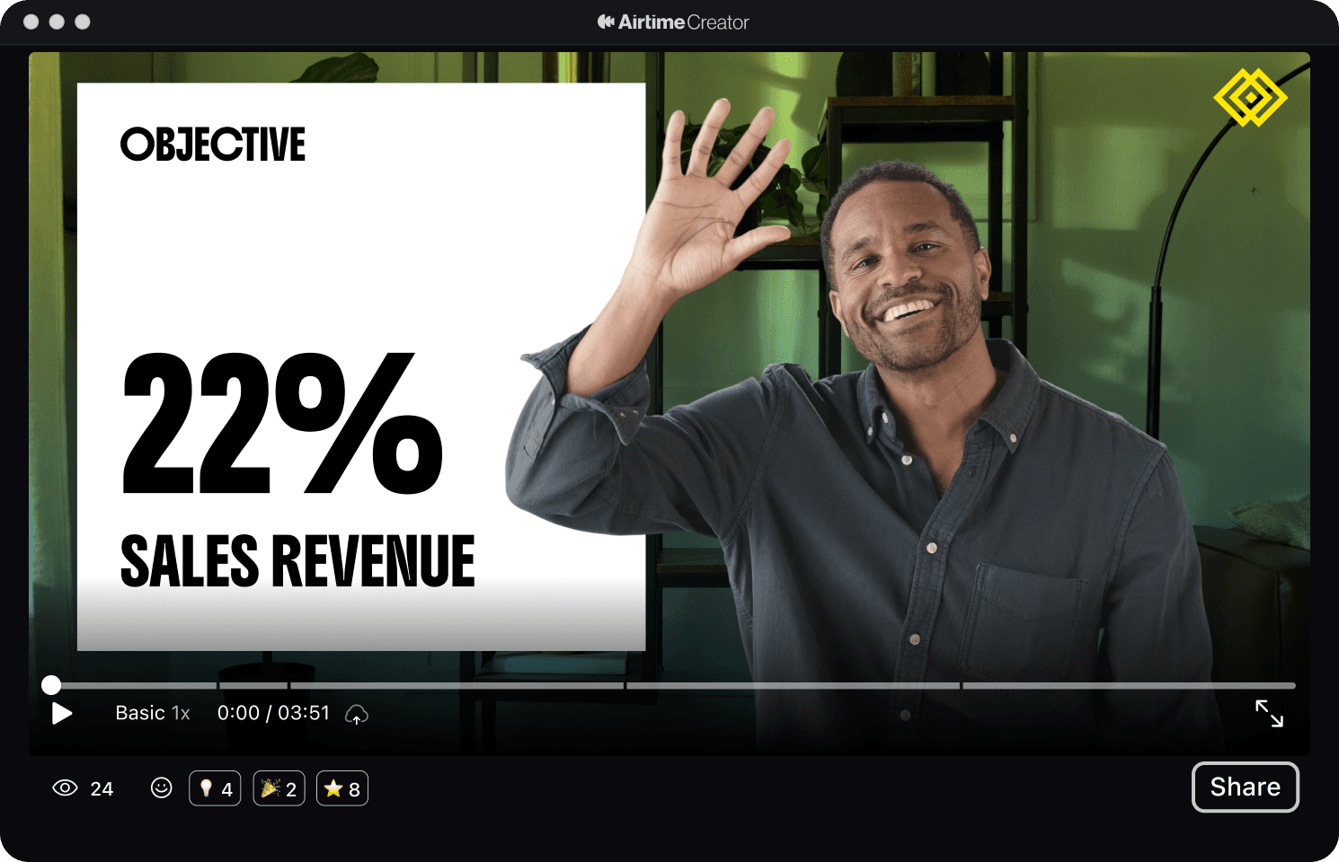 Viewing the recording